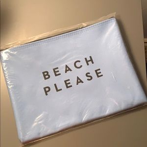 NWT - Milly Beach Please Zip Waterproof Pouch
